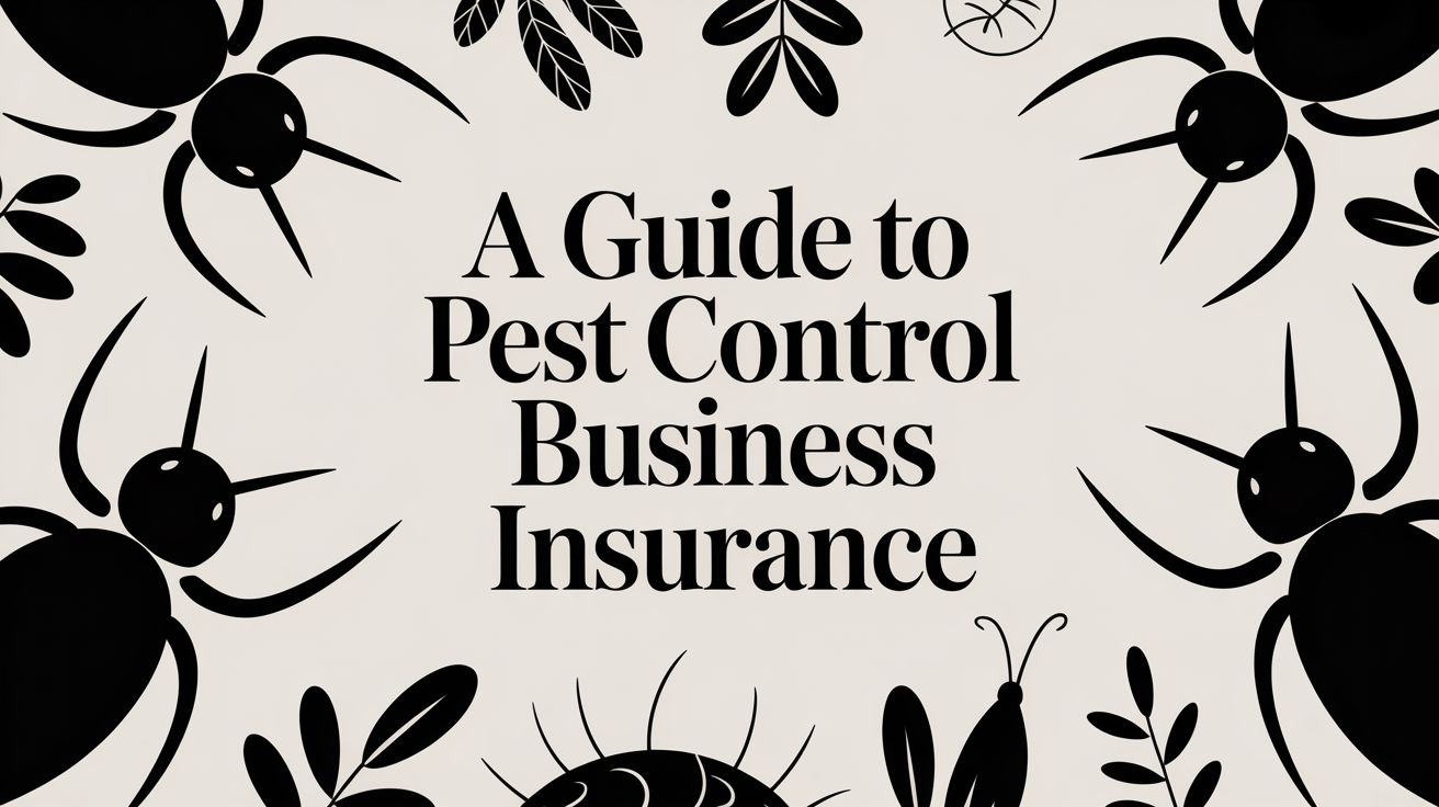 pest control business insurance pest control graphic