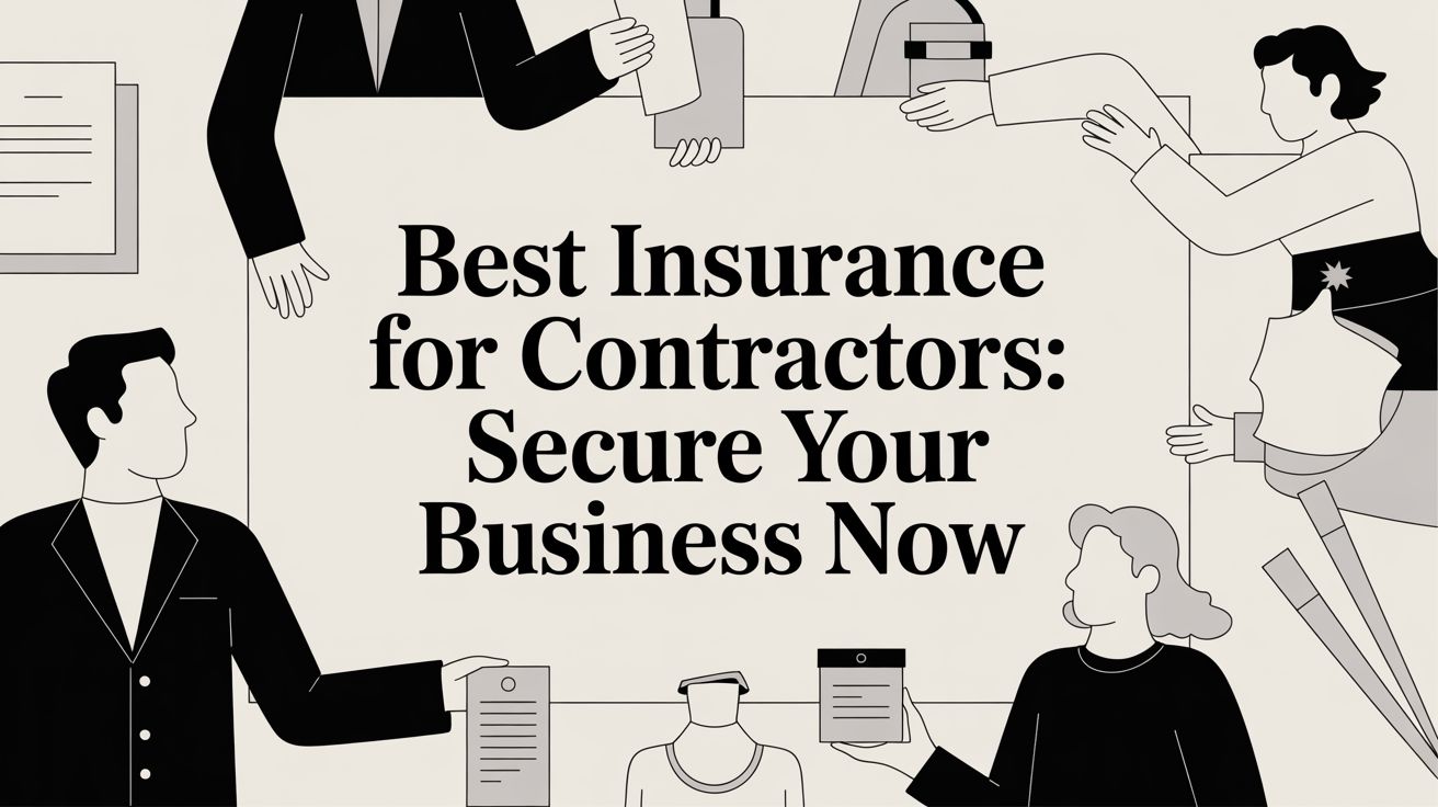 best insurance for contractors business illustration